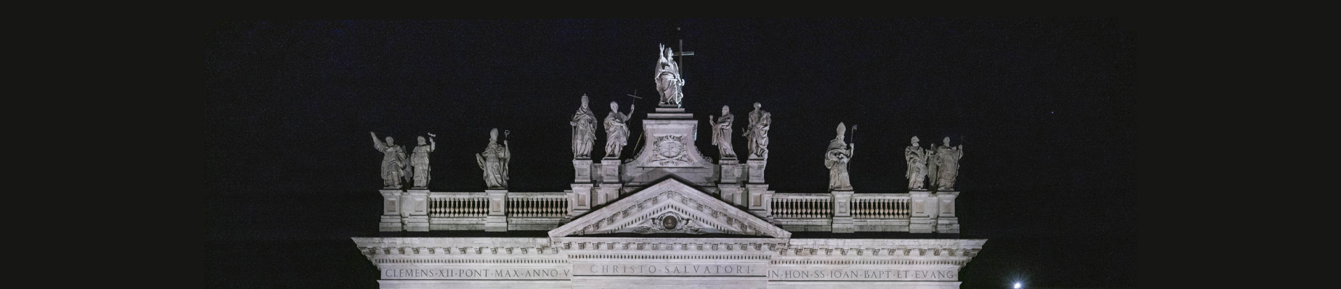 Acea, l'illuminazione della Basilica di San Giovanni in Laterano