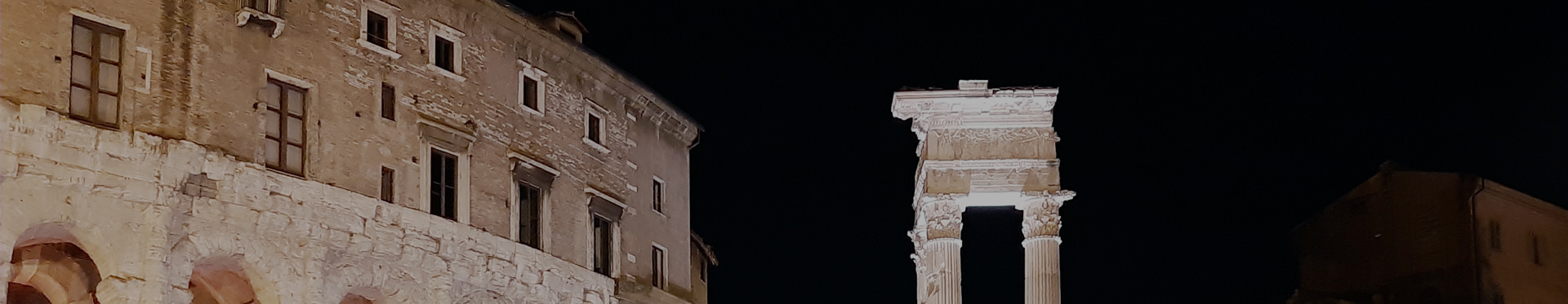 Acea, l'illuminazione del Teatro Marcello di Roma