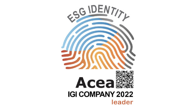 IGI Company 2022: ESG Identity Acea Leader