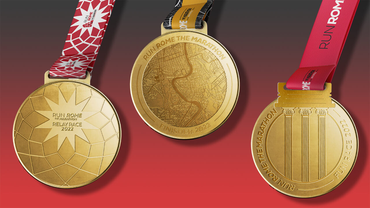 2022 Rome Marathon Medal