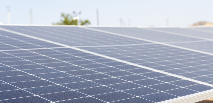 Pannelli fotovoltaici per l'enegia da fonti rinnovabili
