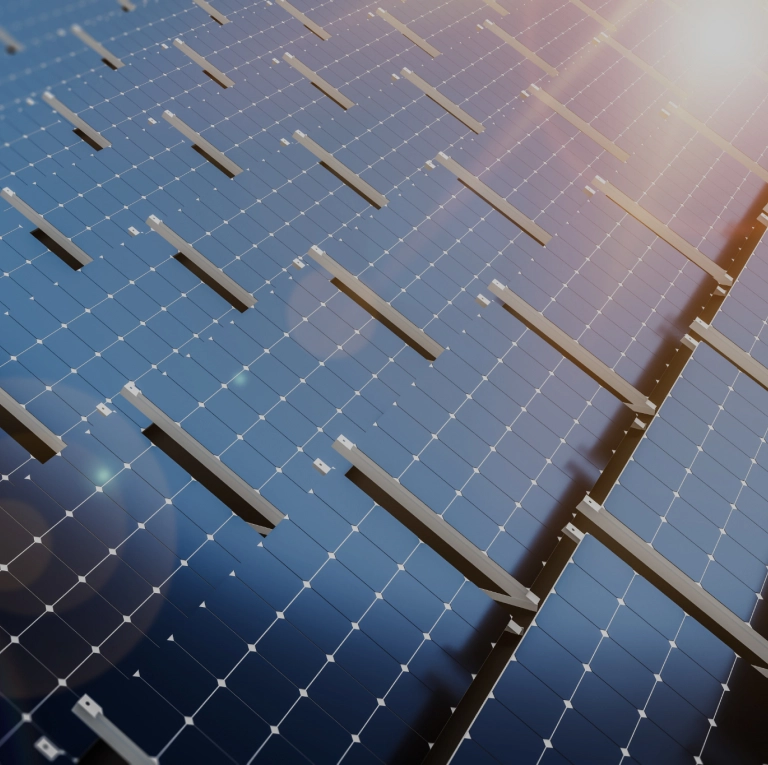 Pannelli fotovoltaici per l'energia da fonti rinnovabili